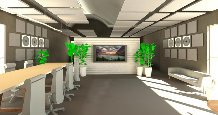 Making the meeting room worker-friendly with sound absorption